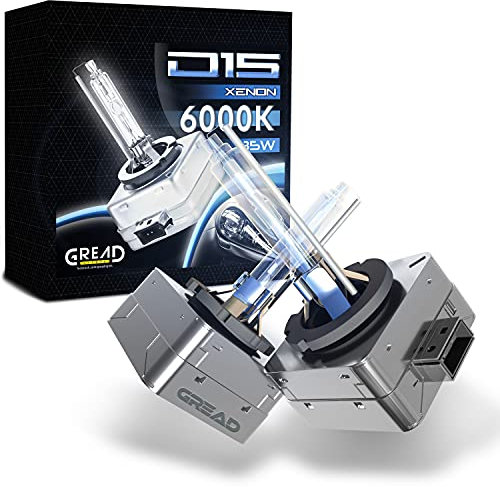 Gread D1S Xenon Brenner 2 Stück - 6000k 35W - für Xenon Scheinwerfer passgenau und lange Lebensdauer weiss