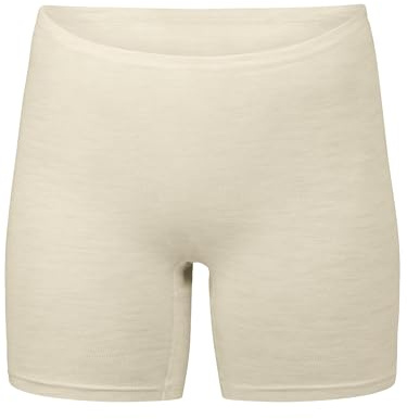 UTENOS 100% Laine Merinos Culotte Caleçon Femme (S, Beige)