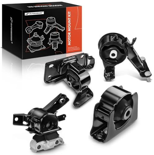 A-Premium 4PCS Engine Motor Mount and Transmission Mount Set Compatible with Toyota RAV4 2006 2007 2008 L4 2.4L Petrol, 2WD, Automatic Transmission