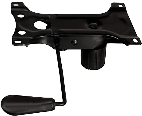 Yearninglife Wippmechanik Für Schreibtischstuhl,Drehplatte für Bürostühle,Metall Sitz Mechanik Bodenplatte Platte,Ersatz Bürostuhl Tilt & Lock Hebel Bodenplatte Mechanismus (A)