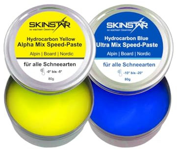SkinStar Hydrocarbon Alpha-Ultra Mix Speed-Paste Set Skiwax - Cera para esquí
