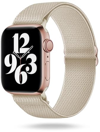 Flex Loop för Apple-modeller, Apple Watch 7 (41mm), Nylon tyg Metall