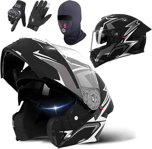 Modulär Integralhjälm För Motorcykel, Scooter, ECE-Godkänd, Dam, Män, Med Dubbelt Solvisir A3,54-61cm