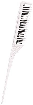 Yinhing Pettine per Cotonare i Denti a 3 File Spazzola Districante Volumizzante Strumento per Parrucchieri per Stilisti Cotonatura Professionale per la Schiena Sezionamento Finitura
