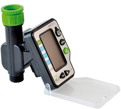 Rain Amico + più | Centralina programmatore a batterie da rubinetto per irrigazione giardino | Affidabile e duraturo | Made in Italy