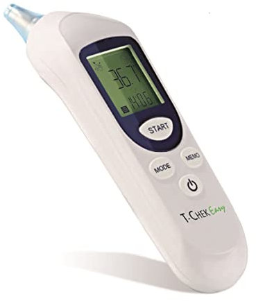 Domotherm 0875 E - Infrarot Ohrthermometer ohne Schutzhüllen zur Messung der Körpertemperatur im Ohr