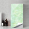 Alwayspon Vinyl-Fliesenaufkleber mit Marmor-Effekt, selbstklebende Rückseite, wasserdicht, selbstklebend, zum Abziehen und Aufkleben, PVC-Fliesen-Transfer, 60 x 30 cm, 4-teiliges Set, grüner Marmor