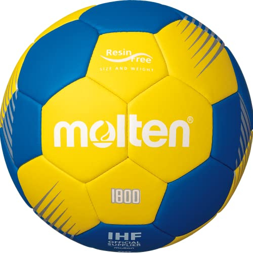 Molten HF1800 Balón de Balonmano Yellow/Blue 00