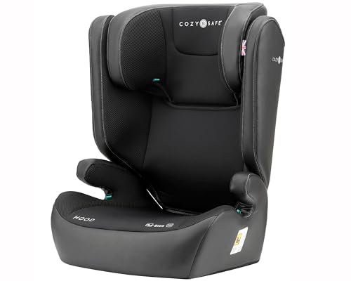Cozy N Safe Hood i-Size EST-259 Autositz100-150 cm/4-12 Jahre/Gruppe 2/3 ohne Isofix weiche und tiefe Polsterung