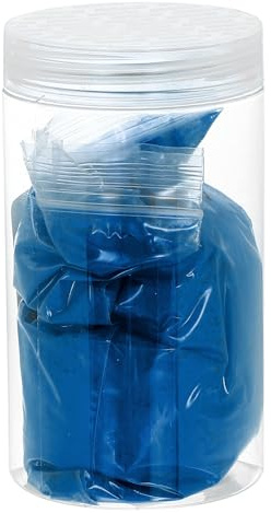 QUARKZMAN Polvo De Óxido De Hierro Pigmento Para Concreto Malla 500 7oz (200g) Pigmento Para Lechada De Óxido De Hierro Para Pintura De Baldosas Pastel Cemento Concreto Azul Cielo