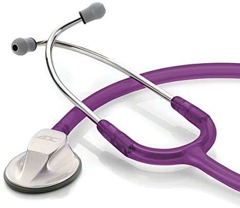 ADC Adscope 615 - Estetoscopio clínico de platino - Amatista