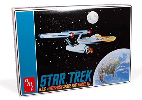 Round2 AMT1296/12 Star Trek Modellbausatz, Mehrfarbig, 1:650