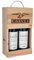 Calvet - Coffret cadeau de 2 bouteilles de vin rouge Réserve, Bordeaux en caisse bois (2 x 0.75 L)