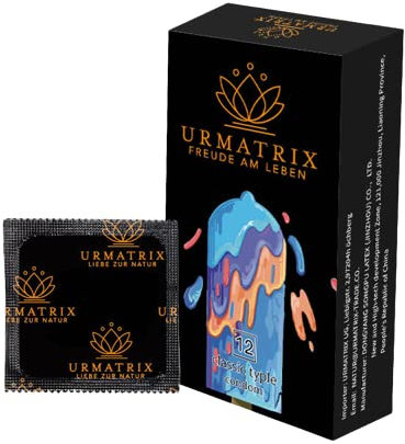 Love Kondome 1 Box mit 12 Stück Condoms hauchzart, extra ultra hauchdünn feucht gefühlsecht, feeling amor, länger Sex durchhalten, geschmacksneutral, sichere Verhütung 100% elektronisch geprüft