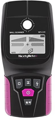 Escáner de Pared Detector de Pared Multifuncional Profesional de Mano Digital Cable Vivo y Cable Escáner de Detector de Metales de tubería de Agua de PVC, Detector de Metales Industrial