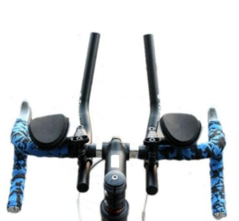Split Bars, For Triathlon Road Mountain Bikes, Bars, TT Handlebar, Aluminum Alloy Rest Handlebar, Armrest Bike Bar