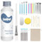 29PCS Air Dry Clay Glaze with Sculpting Tools Kit, Clay Varnish Sealant for High Luster, Scratch Resistant, Waterproof, Pottery Tool kit for Sculpting, Modeling, Shaping (Gloss)