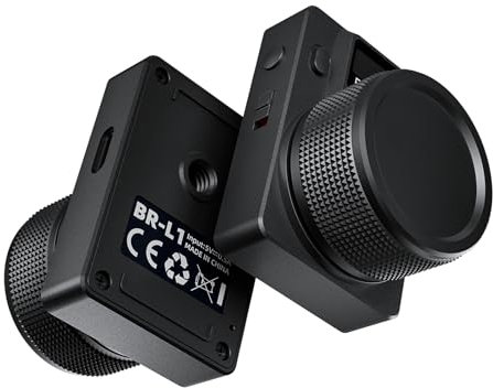 Disparador de Liberación de Obturador Inalámbrico, Controlador de Zoom de Control Remoto de Vía Remota de Vía Cámaras Inalámbricas 2.4G, para Lente de Cámara Yongnuo (BR-L1)