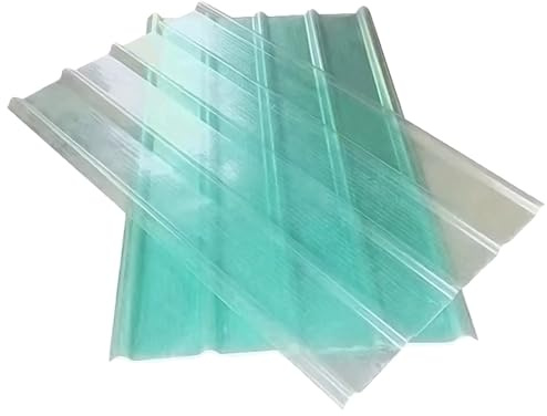 Lot de 5 plaques de toiture ondulées de 1 mm – Isolation thermique, protection solaire et imperméable – Panneaux d'éclairage du jour pour supports de plantes d'extérieur et revêtement de véranda (88,9