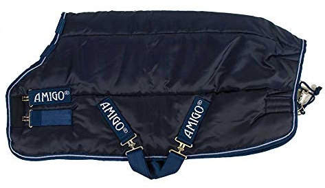 Horseware Stalldecke Amigo Insulator 155cm 350g Navy, Navy & White
