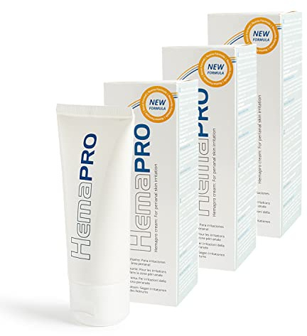 Hemorroides - 3 Hemapro Cream: Crema para aliviar las hemorroides