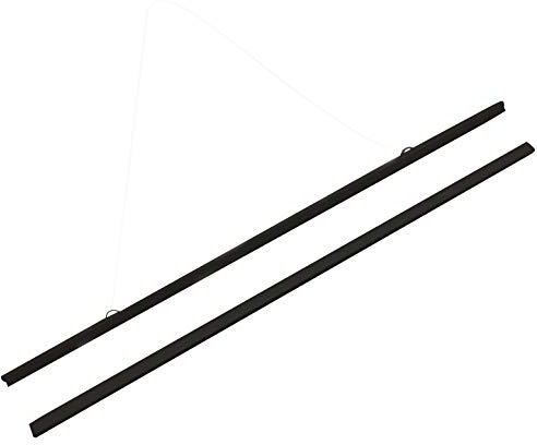 picturehangingdirect.co.uk poster hanger Black Strips + clear cord Snaps maps drawings Poster Grippers A1 A2 A3 A4 (60CM)