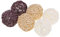 Milageto Bolas de Mimbre de Ratán Diseños de Decoración de Floristería de de Banquete de Boda de Navidad - tal como se describe, 6pcs 7cm