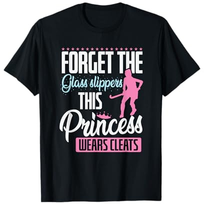Feldhockey Prinzessin Tochter Mädchen T-Shirt