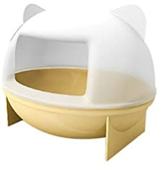 Cabilock Sandbad Hamster Kleintier-Rejas- Mit Schaufel Für Chinchilla- Rennmaus Zwerghamster (Zufällige) Sandbad Ratten Degu Sandbadehaus