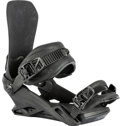 Nitro Herren One Snowboardbindung, Ultra Black, L