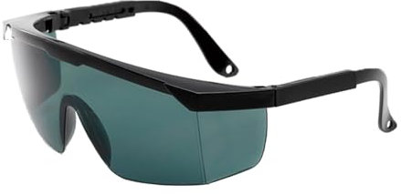Lunettes de Protection pour Épilation au Laser et Lumière Pulsée, Lunettes de Sécurité Laser UV Équipement De Beauté Lunettes Anti-éblouissement pour Travail Laser Élimination Tatouage (Gris)