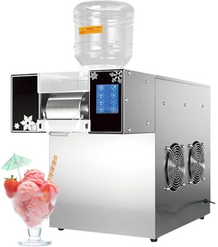 120kg/24h Mini-Schnee-Eis-Maschine Rasier Europa, Korea Bingsu Schneeflocken-Maschine, Mechanical-60KG