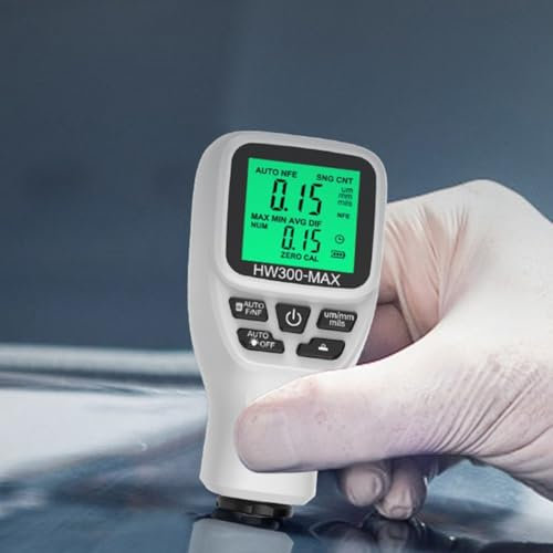 Solution de mesure précise HW300MAX Jauge numérique pour le traitement des matériaux et les tâches de contrôle (noir)