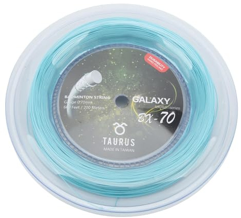 ERYUE Cuerda de Raqueta de Bádminton Nailon Alta Elasticidad Carrete 0,7mm para Jugadores Avanzados y Entrenamiento en Equipo (#6)