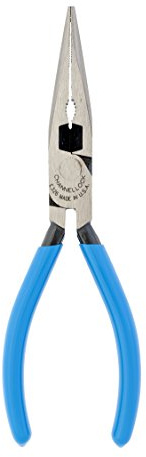 Channellock Needle-Nose Pliers E326 - Long Nose, XLT Joint, Cutting - 6 in