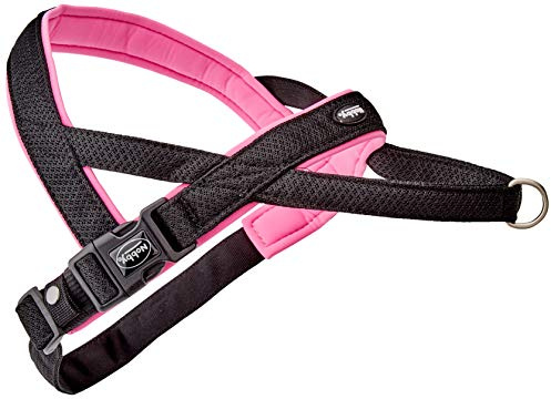 Nobby Norwegergeschirr Mesh Preno, pink L: 60-76 cm + 46 cm, B: 25/35 mm, 1 Stück