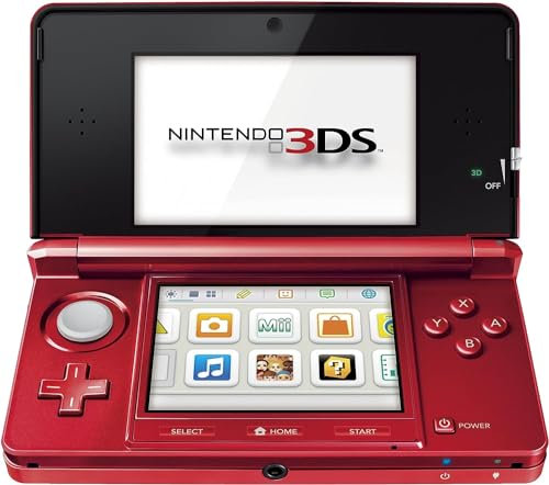 Nintendo 3DS - Console, Metallic Red