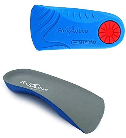 FootActive Medical 3/4 Length Insole - XS - 3/4.5 UK Blue