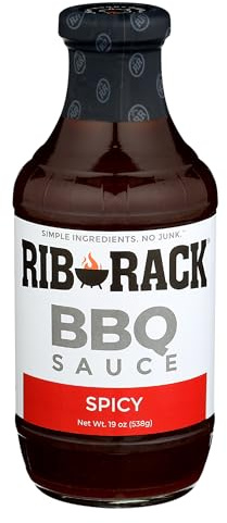 Rib Rack, Hot Sauce Cayenne Barbecue, 19 Ounce