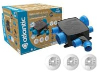 Kit piles hygrocosy bc flex + vmc hygro basse conso plat 6 sanitaires(3 bouches)