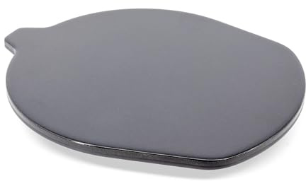 Petromax Pierre à pizza - Glaçage céramique de qualité supérieure pour une répartition uniforme de la chaleur et des résultats croustillants - Diamètre 26 cm - Pour four et barbecue