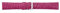 Eichmüller Uhrenarmband Lederband Kalbsleder Alligator-/Krokoprägung 12/14/16/18/20/22 mm (Pink, 18 mm)