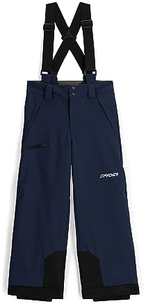 Spyder Pantalon de propulsion pour garçons, Bleu marine véritable, 14