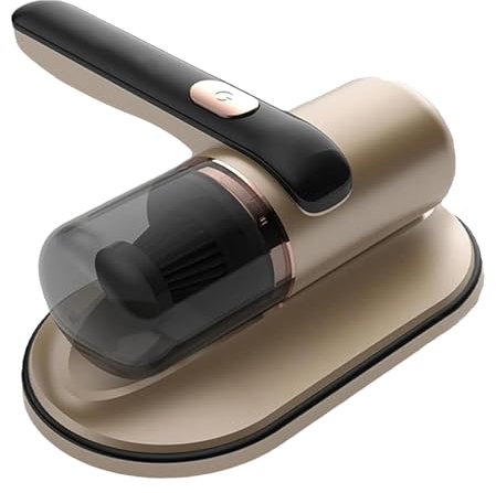 Aspirador de colchón – Aspiradora de Tela silenciosa, Limpiador de tapicería inalámbrico, Aspirador de Mano para de Mascotas, 10 KPa de Potencia de succión, Herramienta antiácaros, Dispositivo de