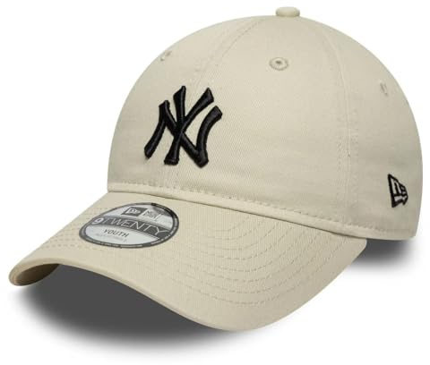 New Era Kids Cap MLB 9TWENTY League Essential New York Yankees beige Youth (6-12 Jahre)