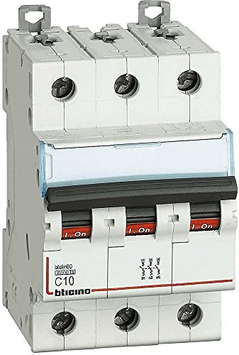 FN83C10 - BTICINO SPA BTDIN60 - MAGNETOT 3P CURVA C 10A 6KA