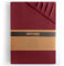 DecoKing Spannbettlaken 200x200 200x220 cm 100% gekämmte Baumwolle Bordeaux Spannbetttücher Jersey Boxspringbett Amber 200 x 200 200 x 220