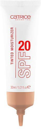 Catrice SUNCLUSIVE Tinted Moisturizer SPF 20, Nr. C02 Medium, braun, feuchtigkeitsspendend, grundierend, LSF 20, UVA, UVB filter, natürlich (30ml)