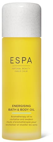 ESPA | Energising Bath and Body Oil | 100ml | Features Omegas 6 and 9 | Peppermint, Eucalyptus & Rosemary
