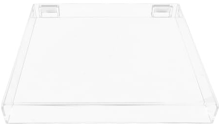 KONTONTY Funda Protectora Antipolvo Transparente para Tocadiscos, Cubierta Acrílica Extraíble Compatible con Audio-technica At-lp60x, Accesorio para Vinilo y Equipo de Música, Protección